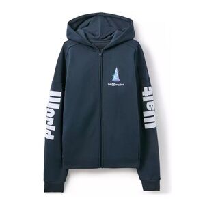 Sorcerer Mickey Mouse Zip Hoodie for Adults